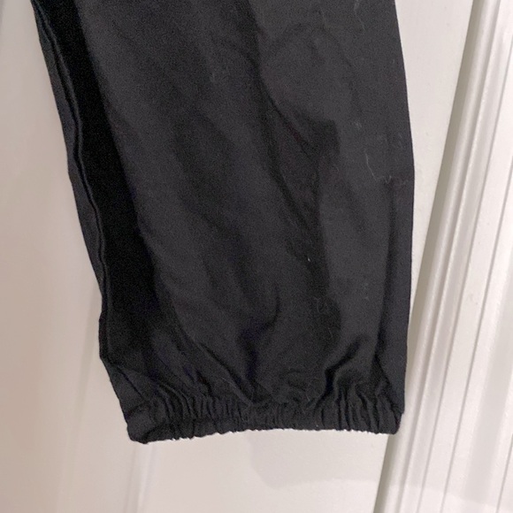 Gap Black Long Sleeve Shift Dress. Buttons to Waist. Cotton & Eyelet Bottom EC - Picture 9 of 11